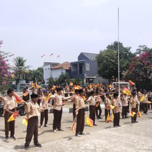 Latihan Semaphore Pramuka
